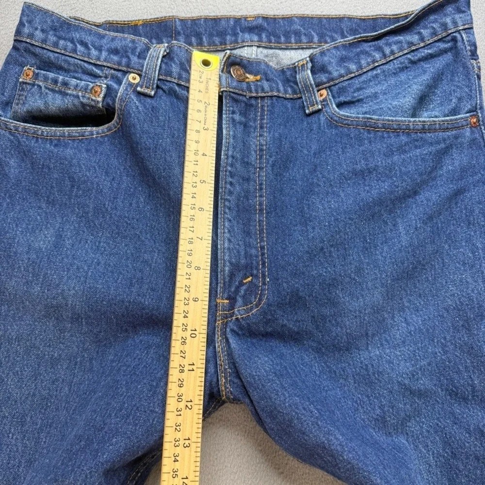 VTG Levis 505 Jeans Regular Straight Fit 36x31 (FIT 35x31) USA Made 90's Retro